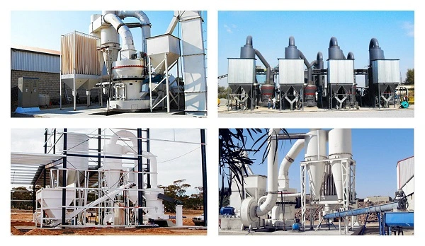 High Production Concrete Raymond Grinding Equipment for Magnesium Oxide Calcium Carbonate Gypsum Limestone Silica Microstone Magnesium Hydroxide Powder Plant