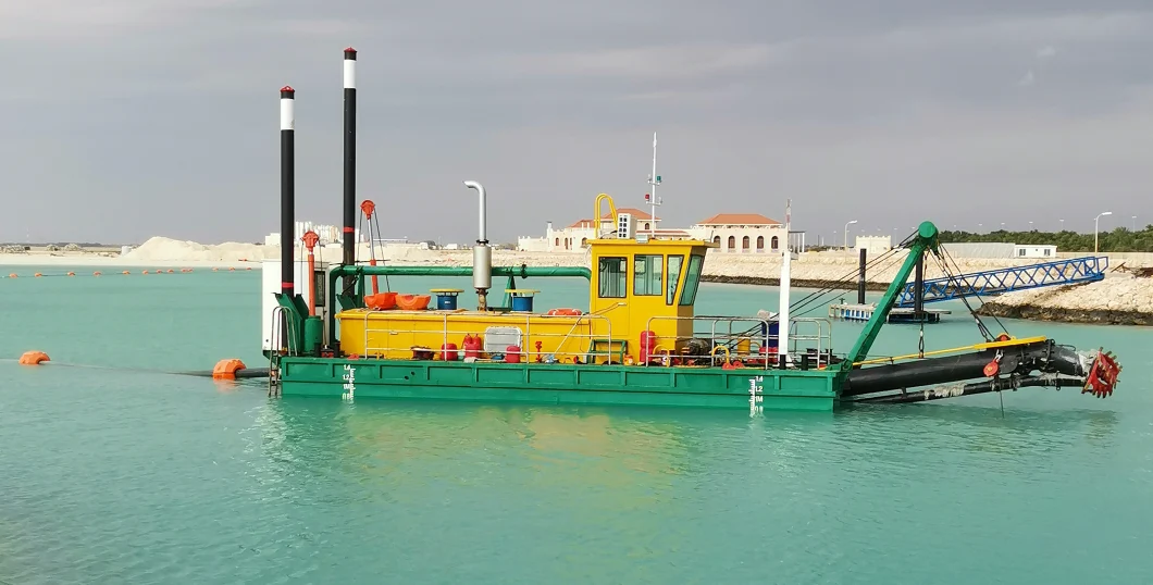 Sand Gravel Dredging Machine Cutter Suction Dredger Dredge Boat Equipment